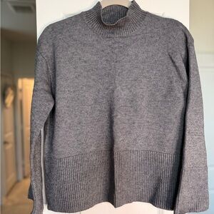 Lulu's Gray Turtleneck Sweater